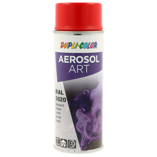 Dupli Color Aerosol-Art glz 400 ml 722530 RAL 3020 verkehrsrot